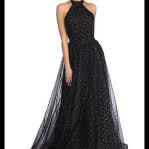 Windsor Black Sparkly Prom Dress